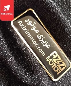 اتیکت سینه فلزی